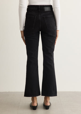 Rigid Denim Betzy Cropped Jeans