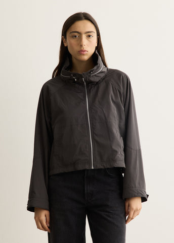 Drawstring Fleece Wind Jacket
