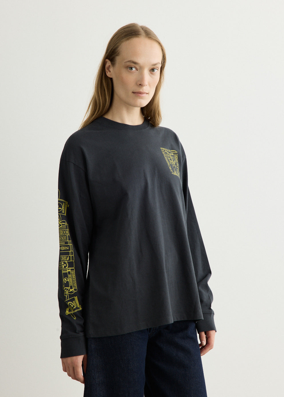 The Reader Long Sleeve T-Shirt