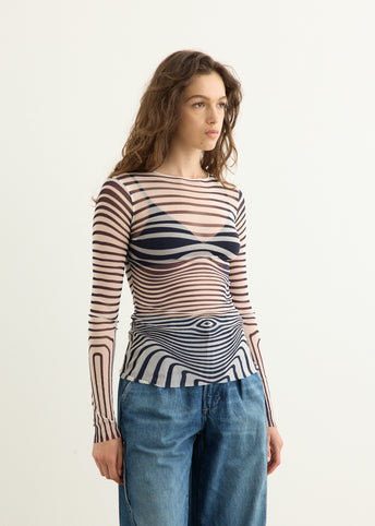 Re-Edition Long Sleeve Crew Neck Top