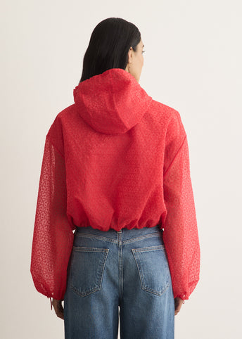 Aisha Windflower Embroidered Blouson Jacket