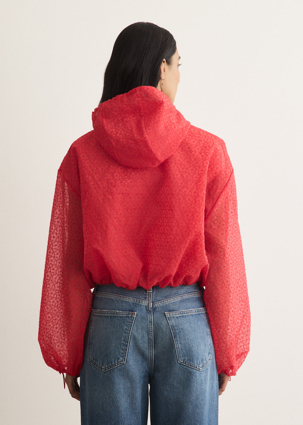 Aisha Windflower Embroidered Blouson Jacket