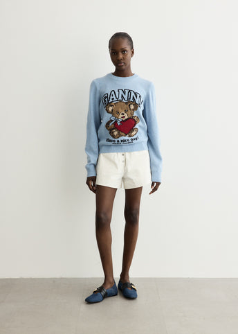 Graphic Wool Sweater