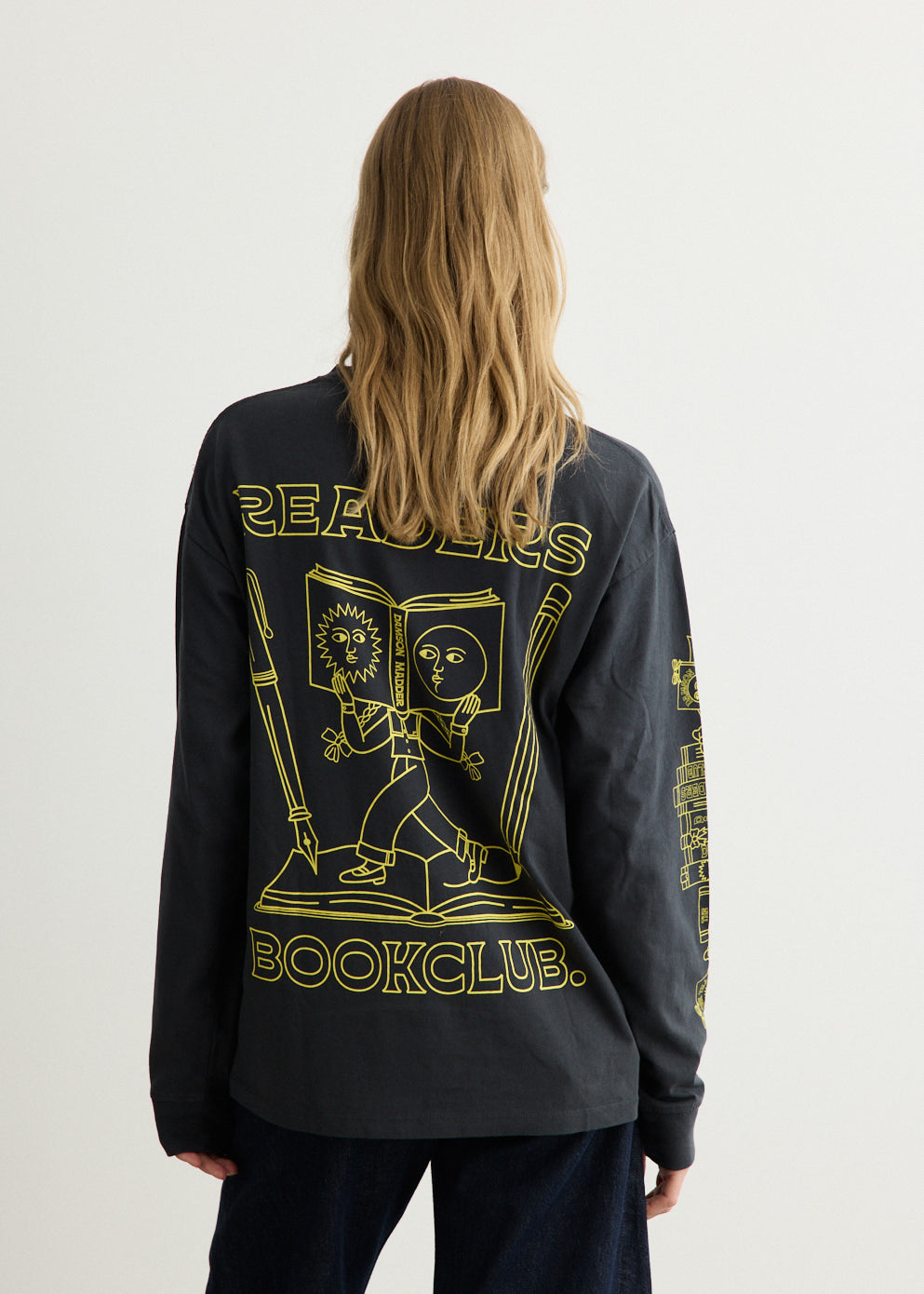 The Reader Long Sleeve T-Shirt