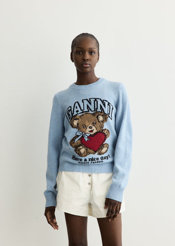 Graphic Wool Sweater