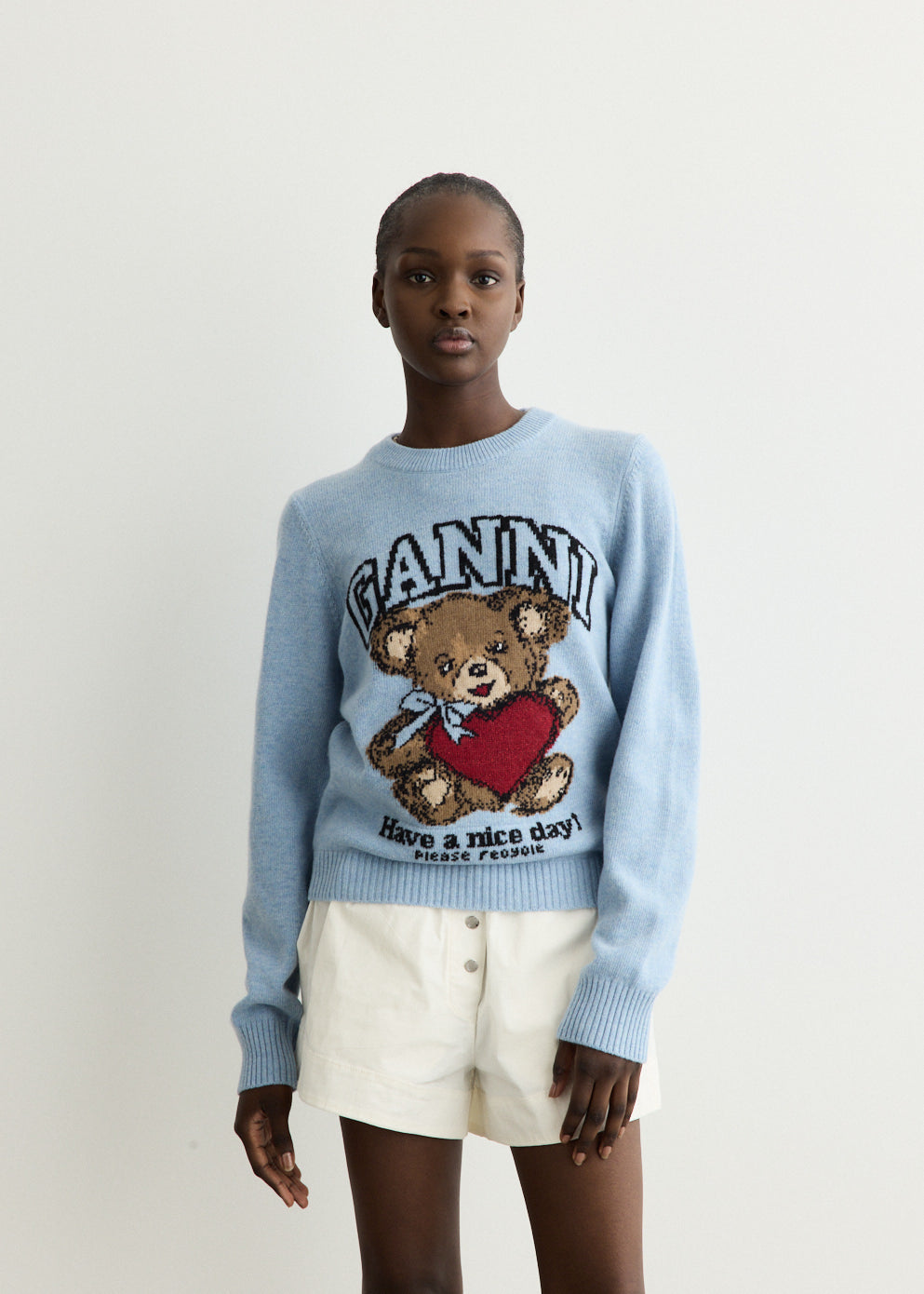 Graphic Wool Sweater
