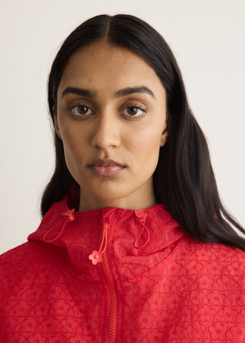 Aisha Windflower Embroidered Blouson Jacket