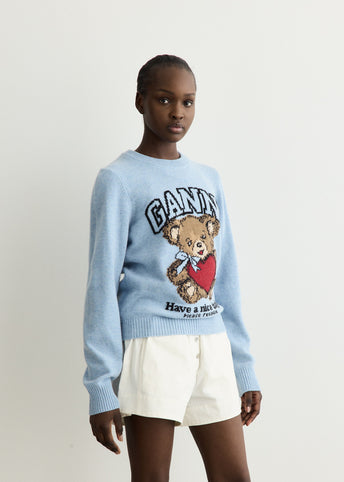 Graphic Wool Sweater