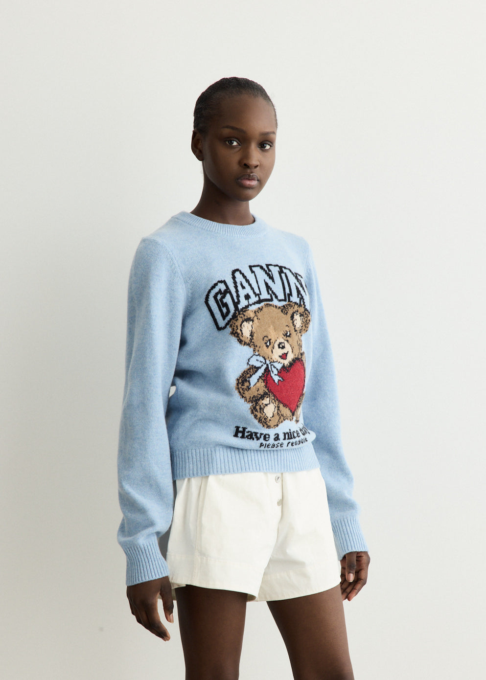 Graphic Wool Sweater