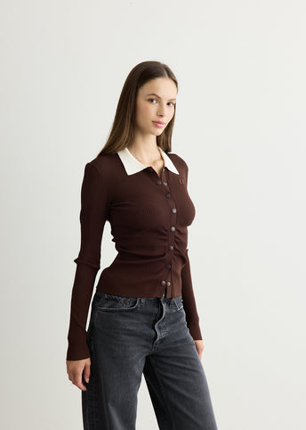 Cianna Polo Cardigan