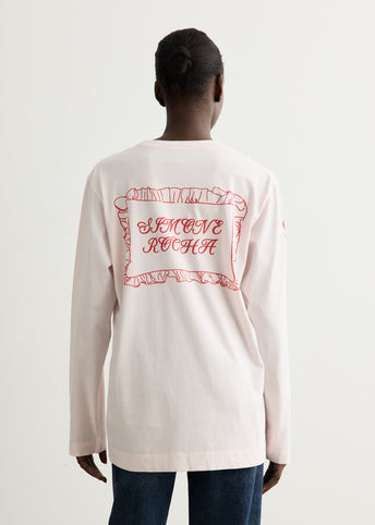 Pillowcase Logo Print Long Sleeve T-Shirt