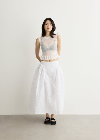 Celia Vest Sheer Summer Knit