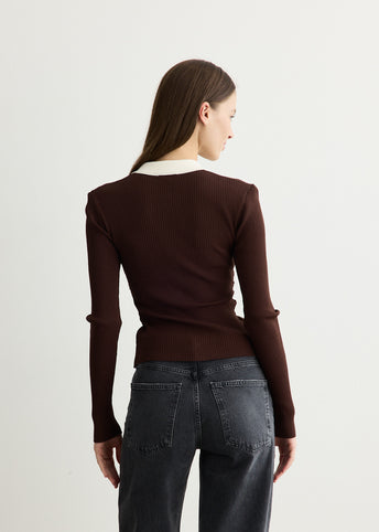 Cianna Polo Cardigan