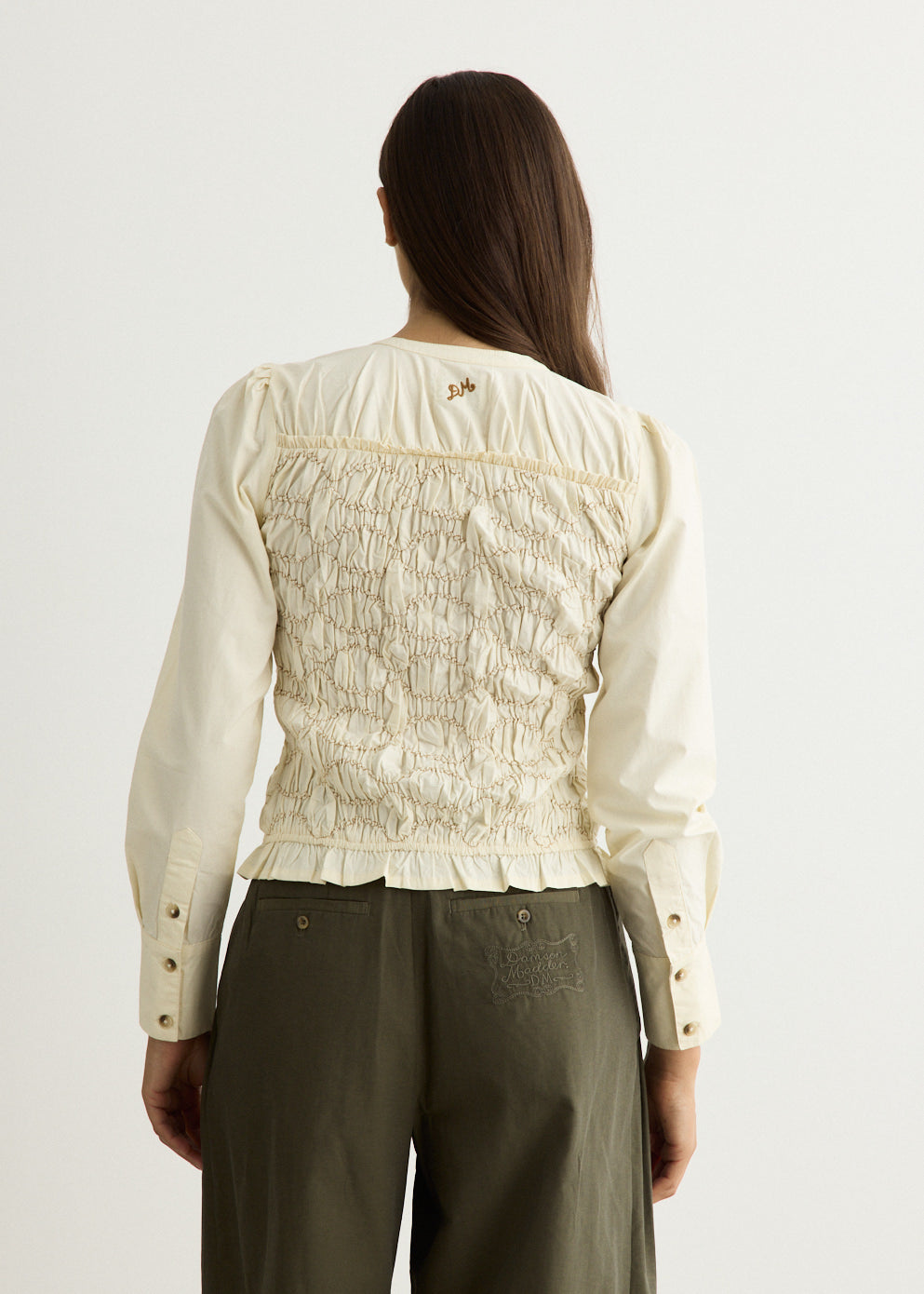 Elliana Smocked Cardi