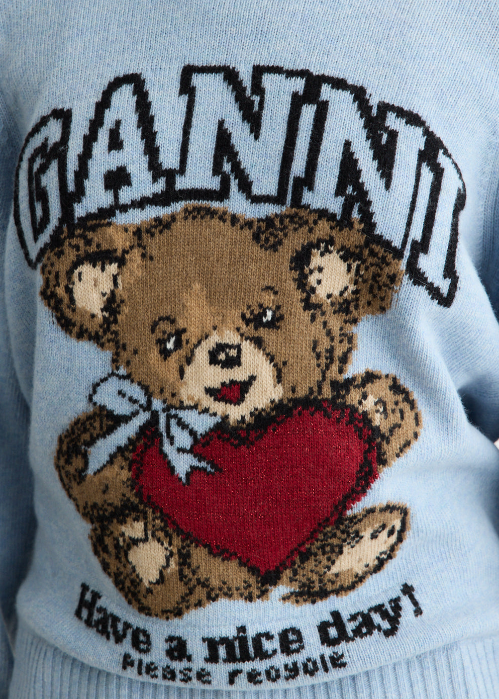 Graphic Wool Sweater