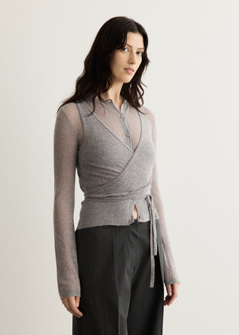 Pas De Deux Wrap Cardigan