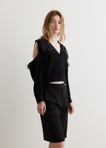 Open Shoulder Cardigan