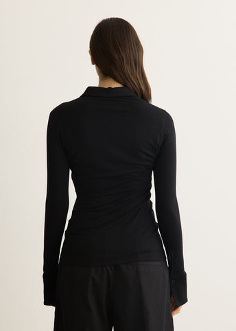 Fitted Jersey Top