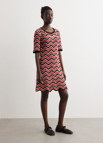 Crotchet Mini Dress