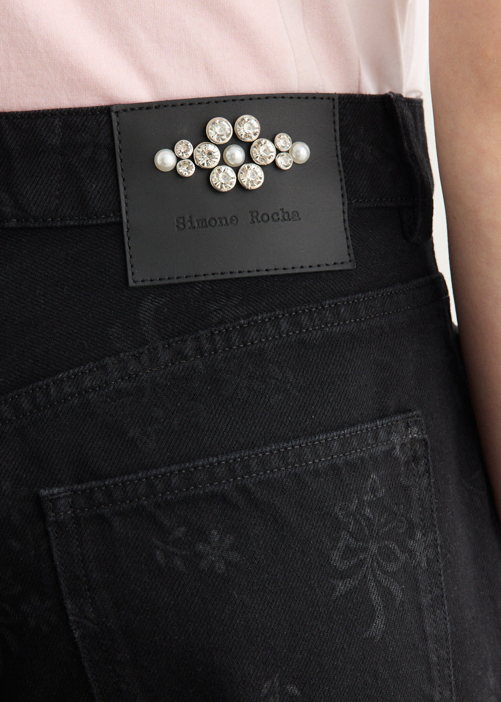 Wide Leg Utility Curve Jeans