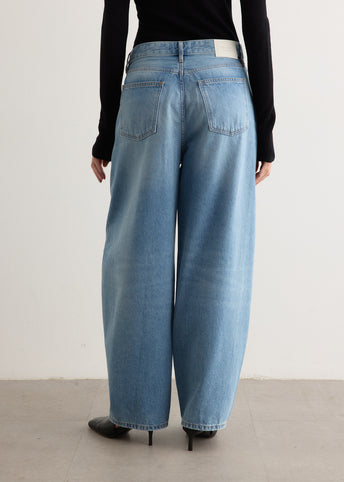 Mid Rise Balloon Jeans