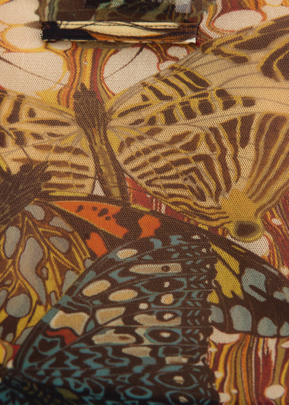 Re-Edition Mesh Long Sleeve Cardigan