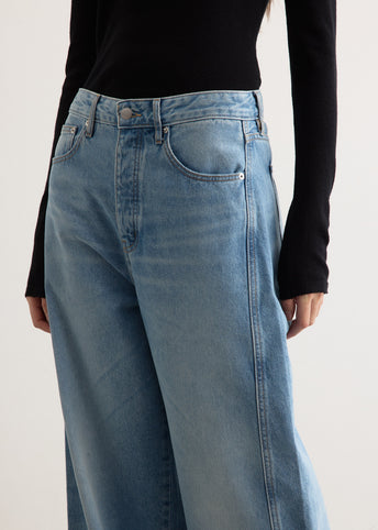 Mid Rise Balloon Jeans