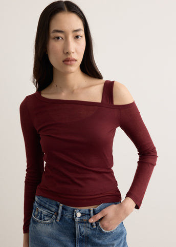 Addicted Double Layer Long Sleeve Top