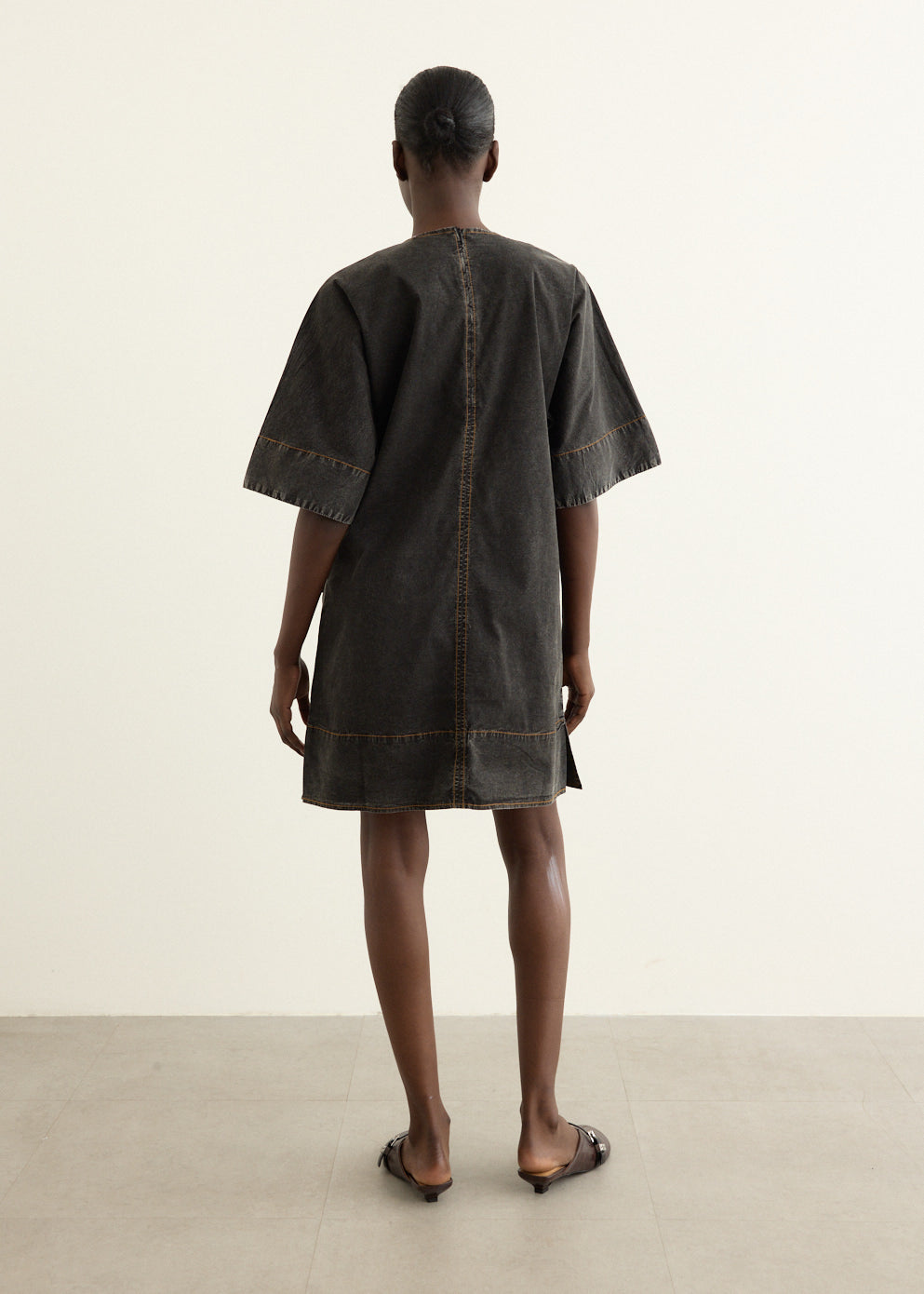 Washed Kimono Dress