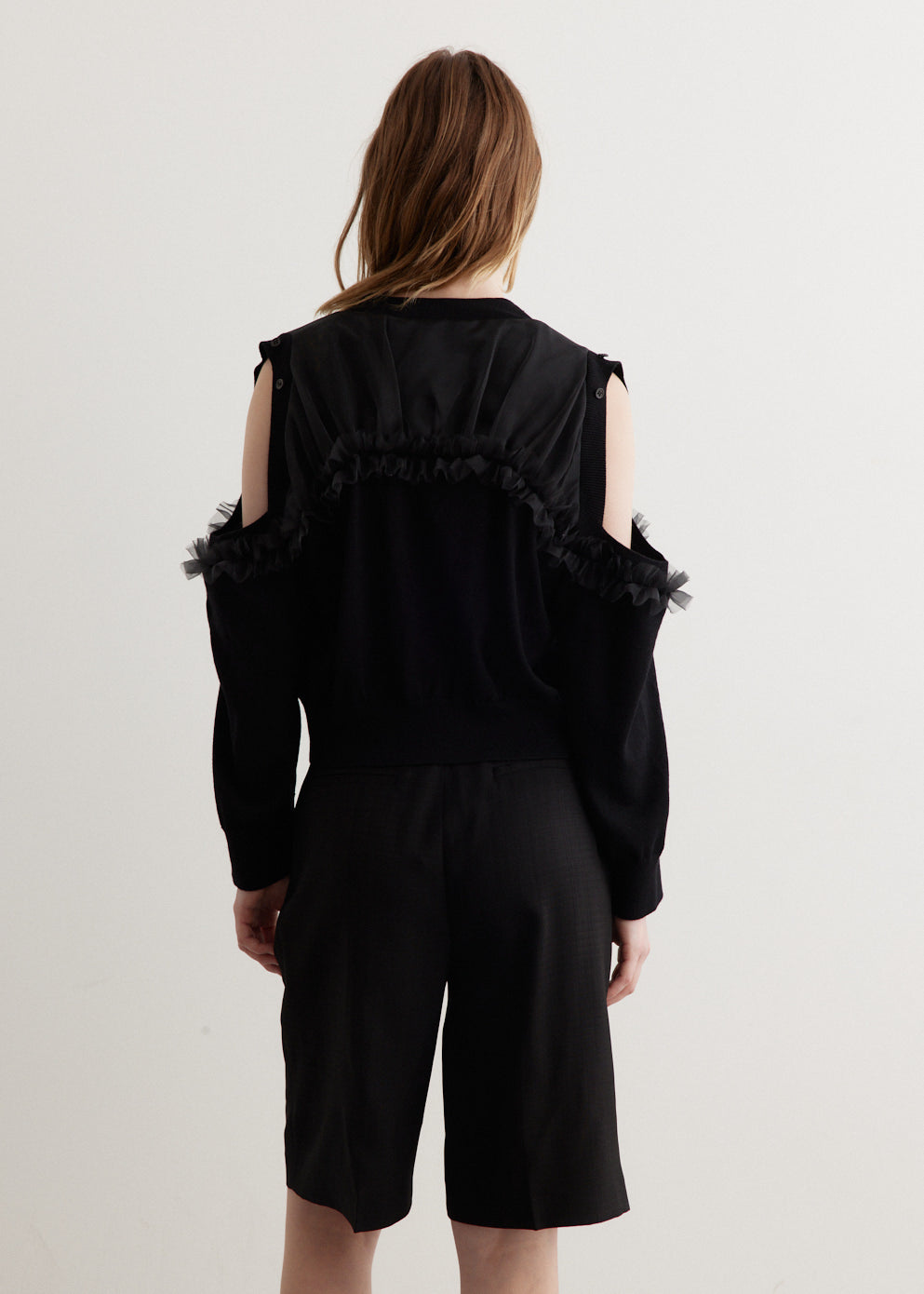 Open Shoulder Cardigan