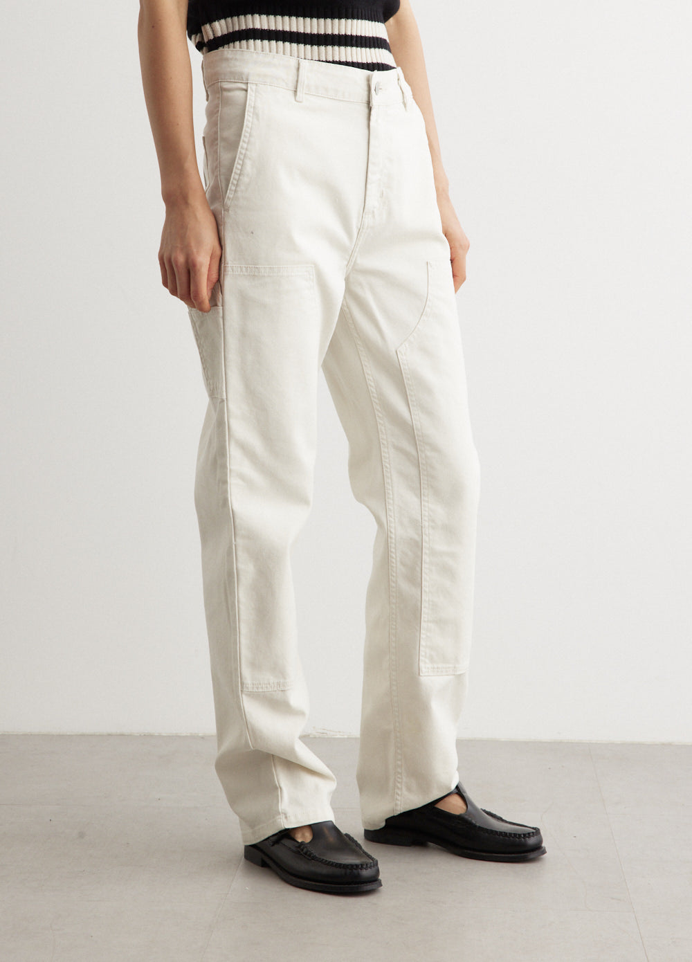 W' Pierce Double Knee Pants