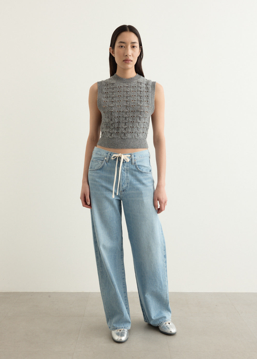 Miramar Terry Drawcord Wide Leg Pants