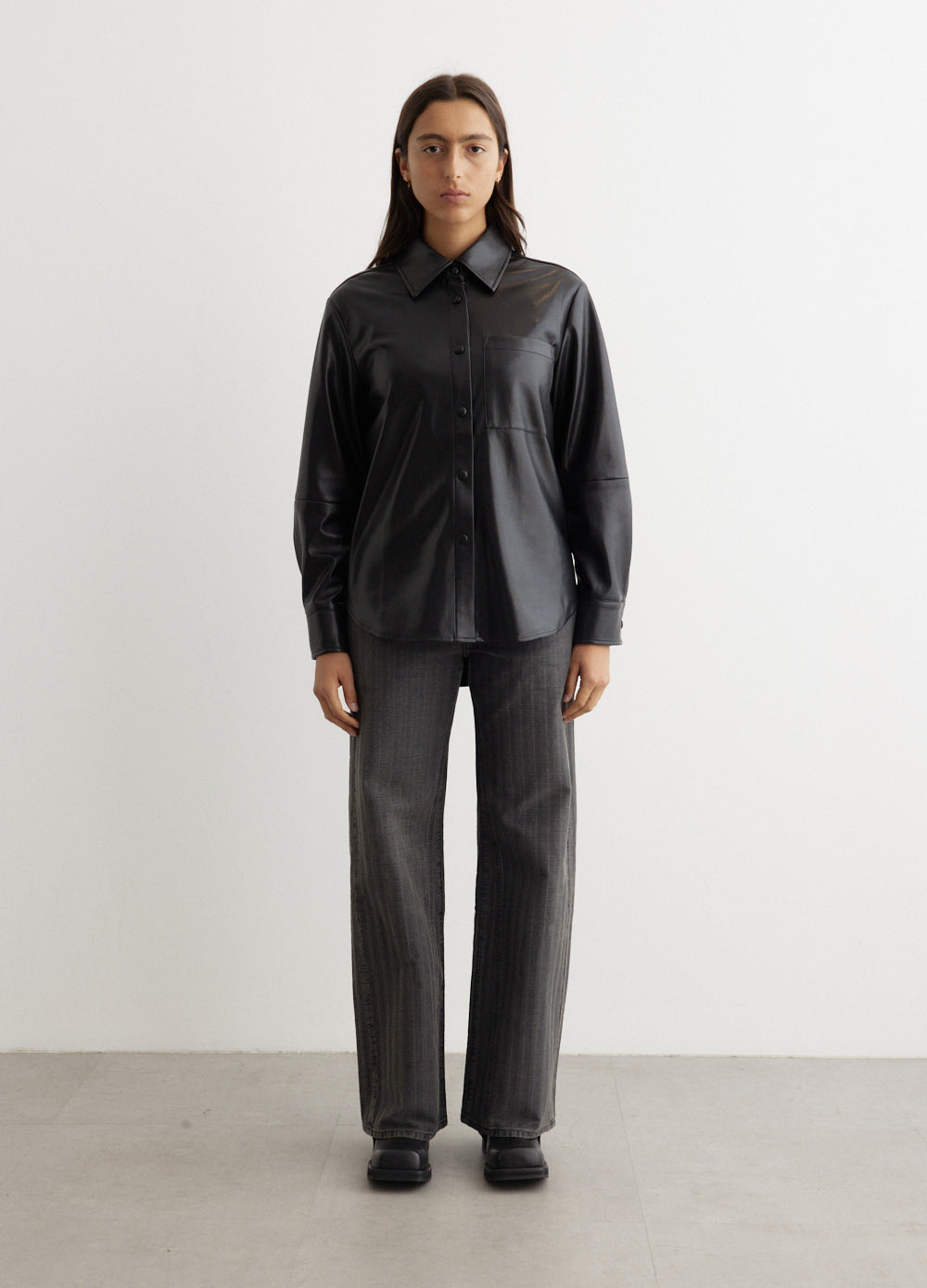Incu Collection - Chord Vegan Leather Overshirt - Shirt,Specials : American Fashion Style Bags On Sale Incu Collection - Chord Vegan Leather Overshirt - Shirt,Specials : American Fashion Style Bags On Sale