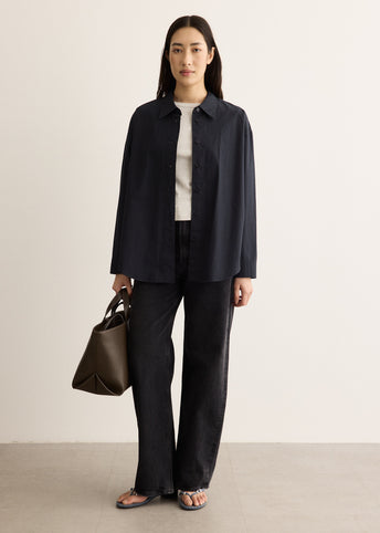 Oversized Cotton Shirt