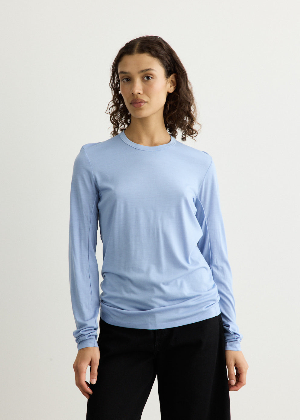 Frame Long Sleeve Crew