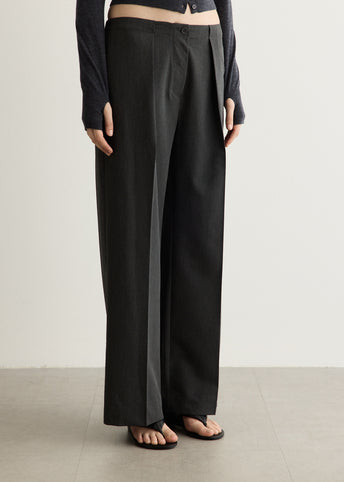 Alva Half Elastic Tailored Pants