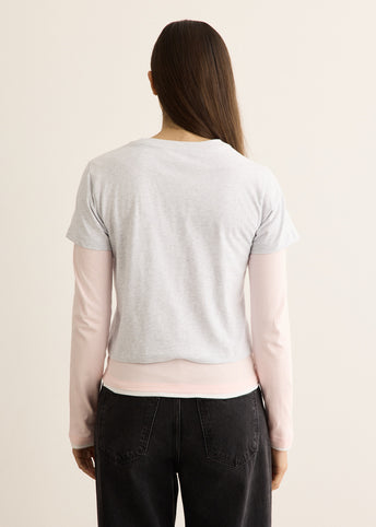Double Dabble Layered T-Shirt
