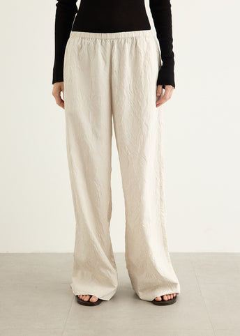 Relaxed Crushed Pants