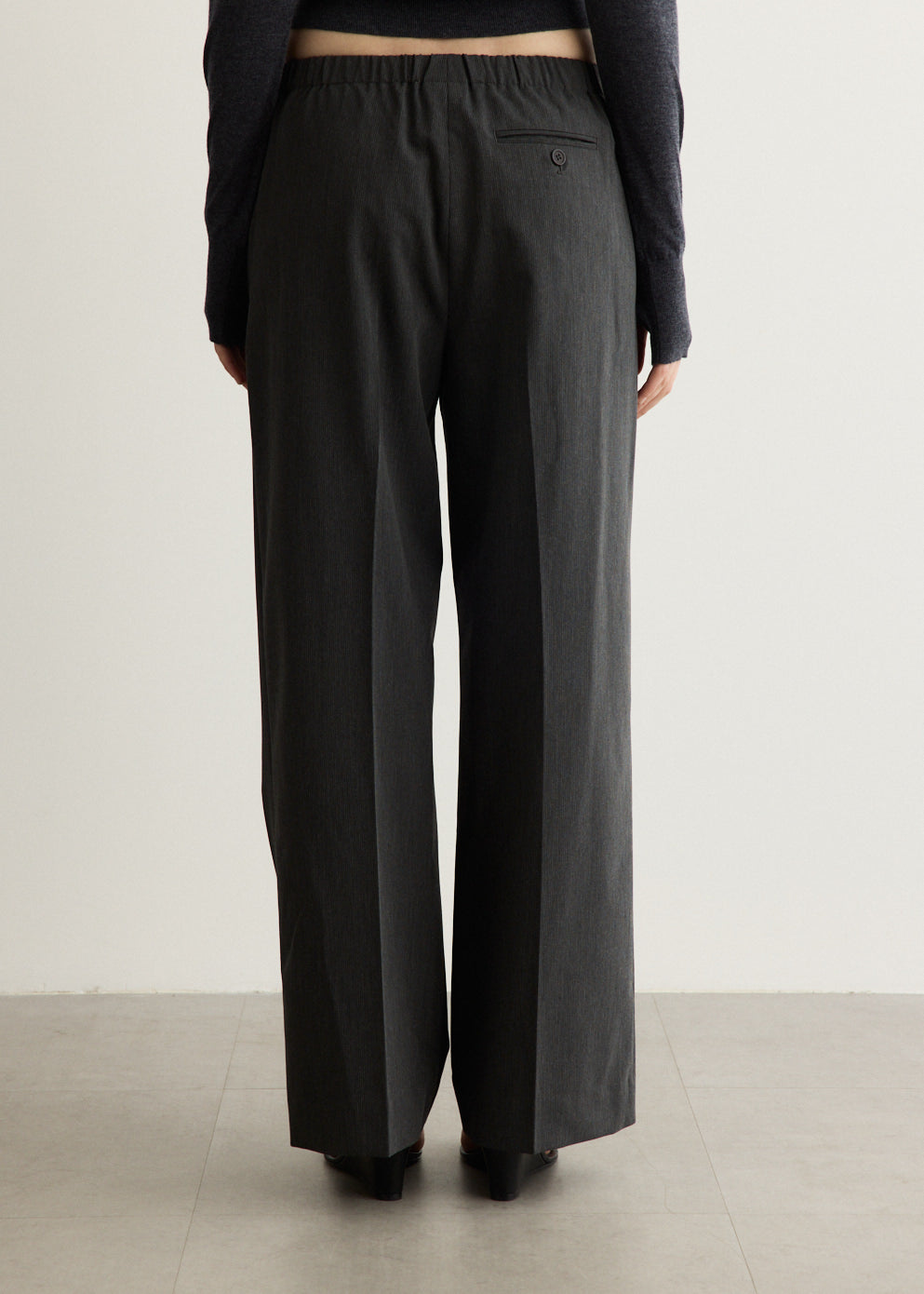 Alva Half Elastic Tailored Pants