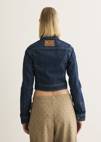 Midnight Blue Denim Trucker Jacket