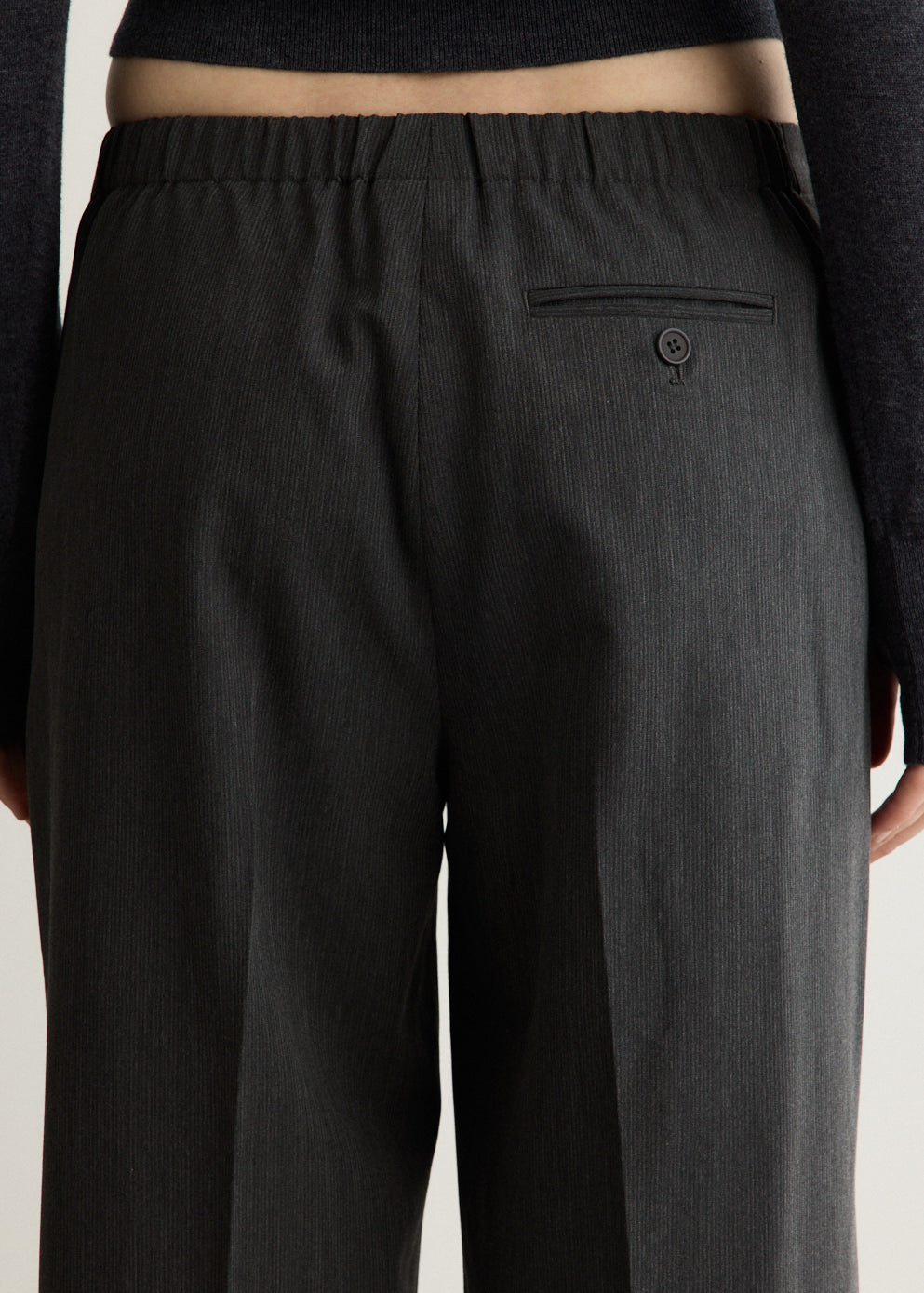 Alva Half Elastic Tailored Pants