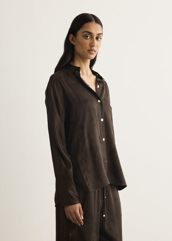 Jacquard Long Sleeve Shirt