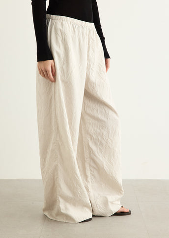 Relaxed Crushed Pants