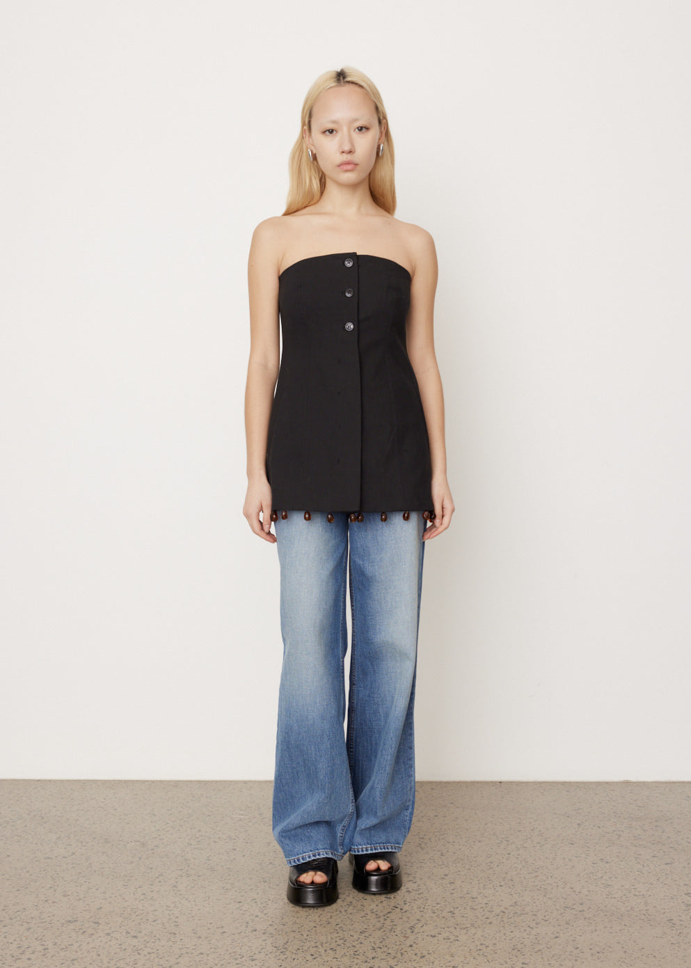 Suiting Sleeveless Top