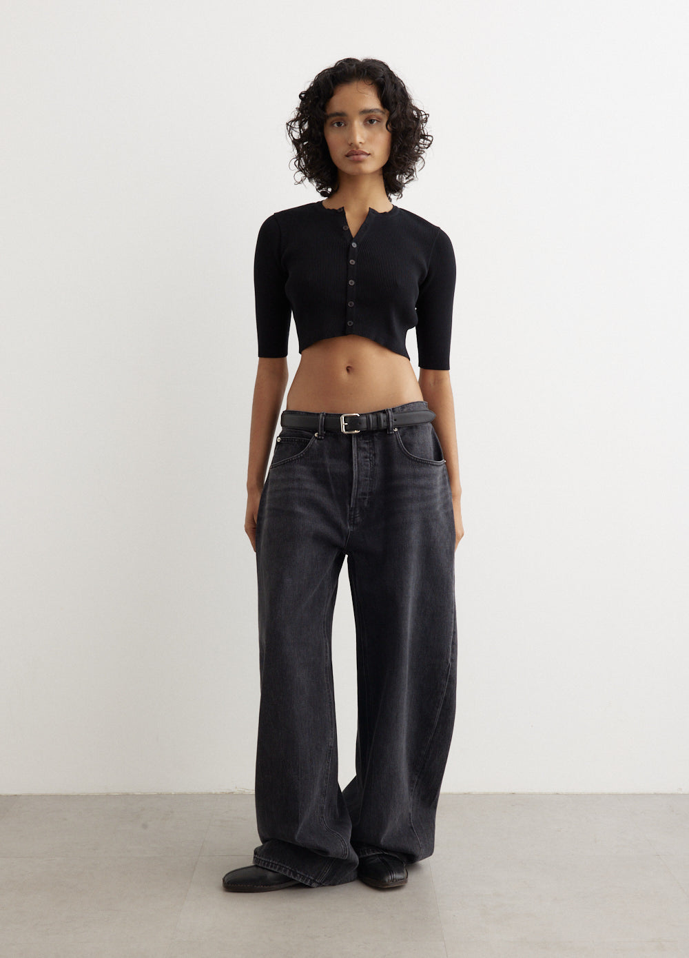 Auralee - Giza High Gauge Rib Knit Short Cardigan - Cardigans,Specials : American Fashion Style Bags On Sale Auralee - Giza High Gauge Rib Knit Short Cardigan - Cardigans,Specials : American Fashion Style Bags On Sale