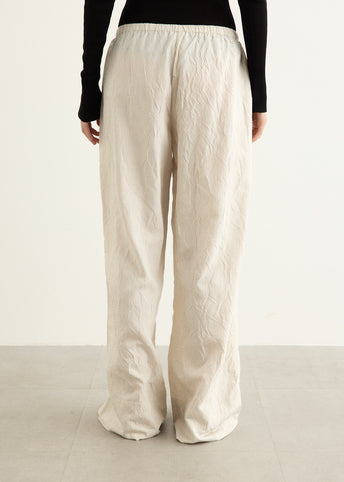 Relaxed Crushed Pants