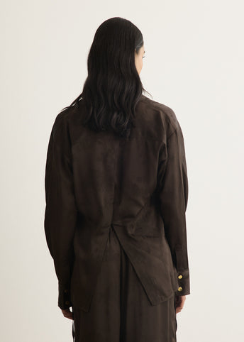 Jacquard Long Sleeve Shirt