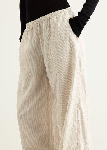 Relaxed Crushed Pants