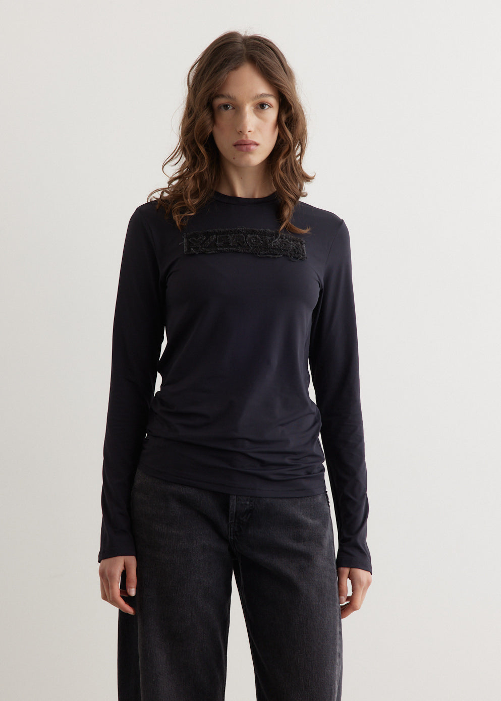 Y/Project - Y/Project Patch Second Skin Top - Tops,Specials : American Fashion Style Bags On Sale Y/Project - Y/Project Patch Second Skin Top - Tops,Specials : American Fashion Style Bags On Sale