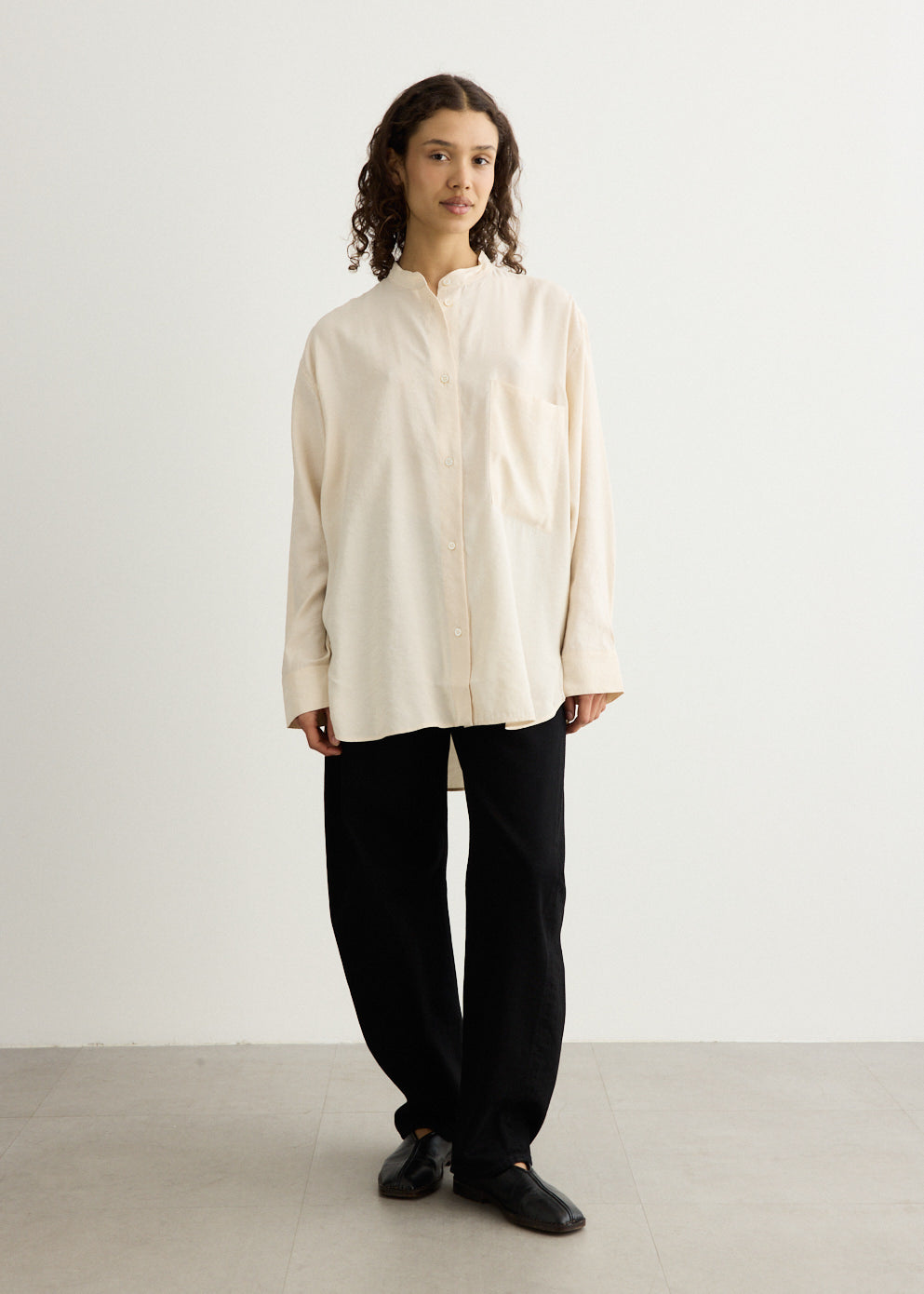Stand Collar Shirt